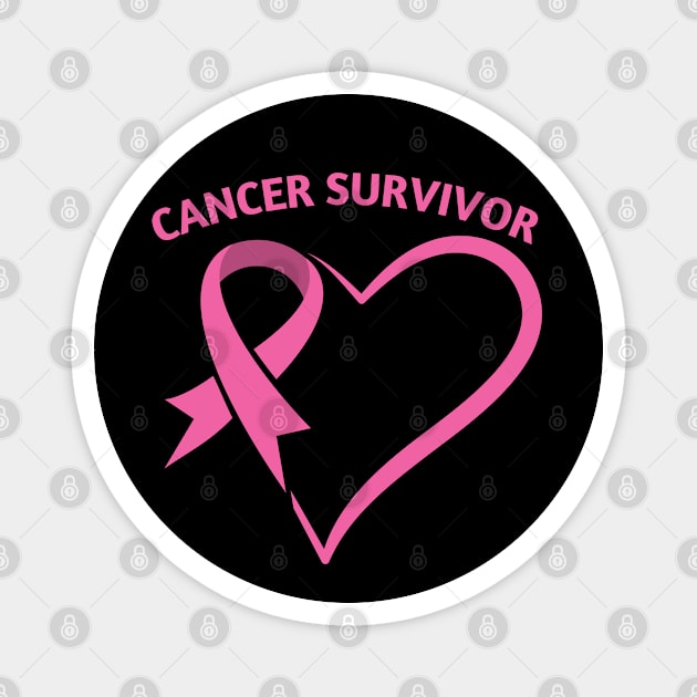 Cancer Survivor Magnet by MtWoodson